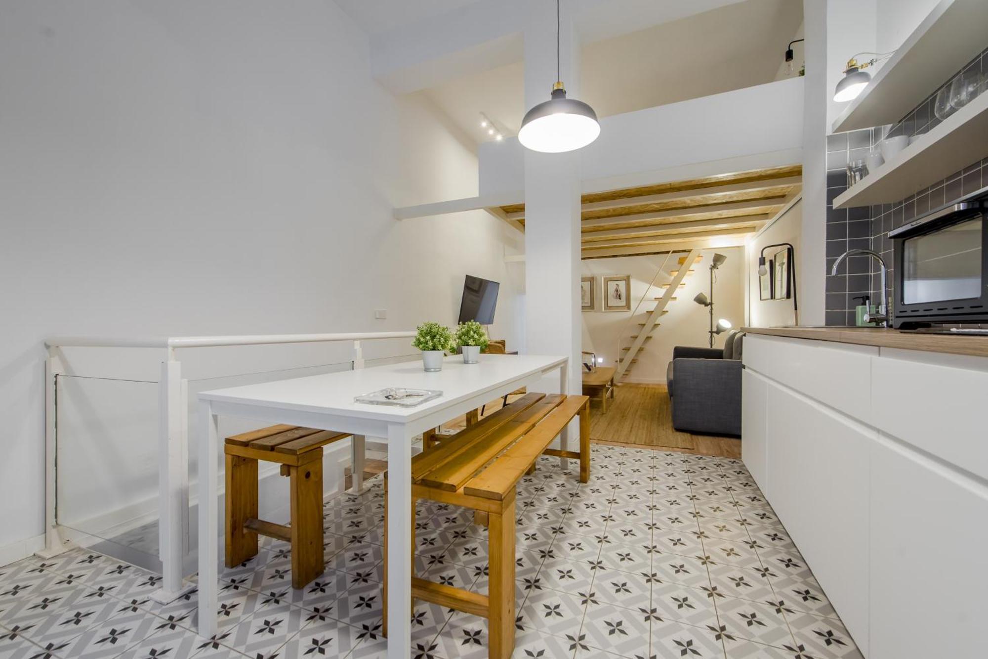 Modern Apt Para 7Pax En Chamberi-Ponzano Madrid Ngoại thất bức ảnh