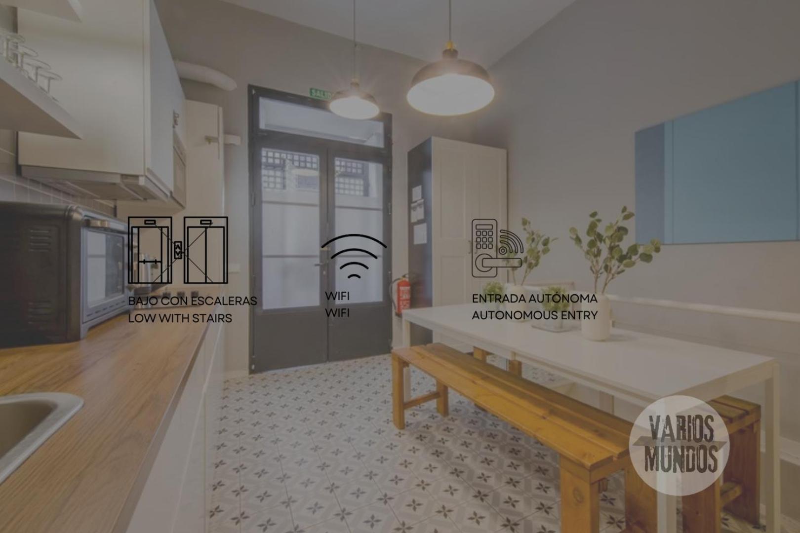 Modern Apt Para 7Pax En Chamberi-Ponzano Madrid Ngoại thất bức ảnh