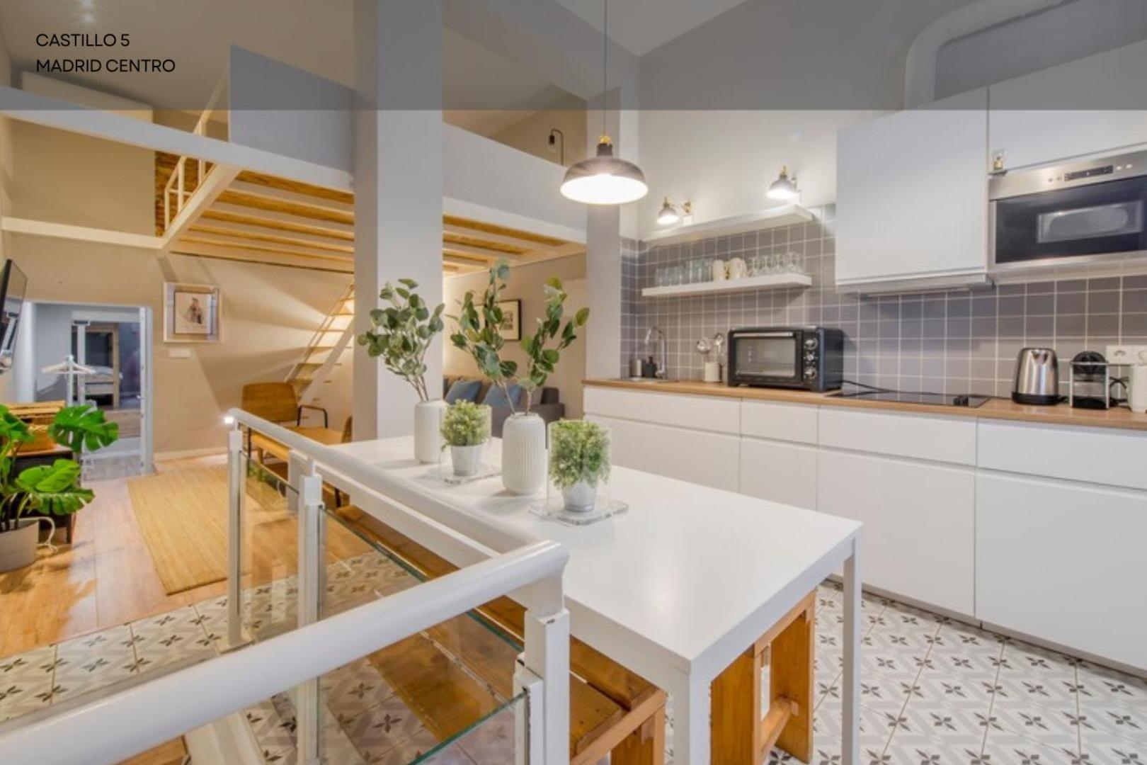 Modern Apt Para 7Pax En Chamberi-Ponzano Madrid Ngoại thất bức ảnh