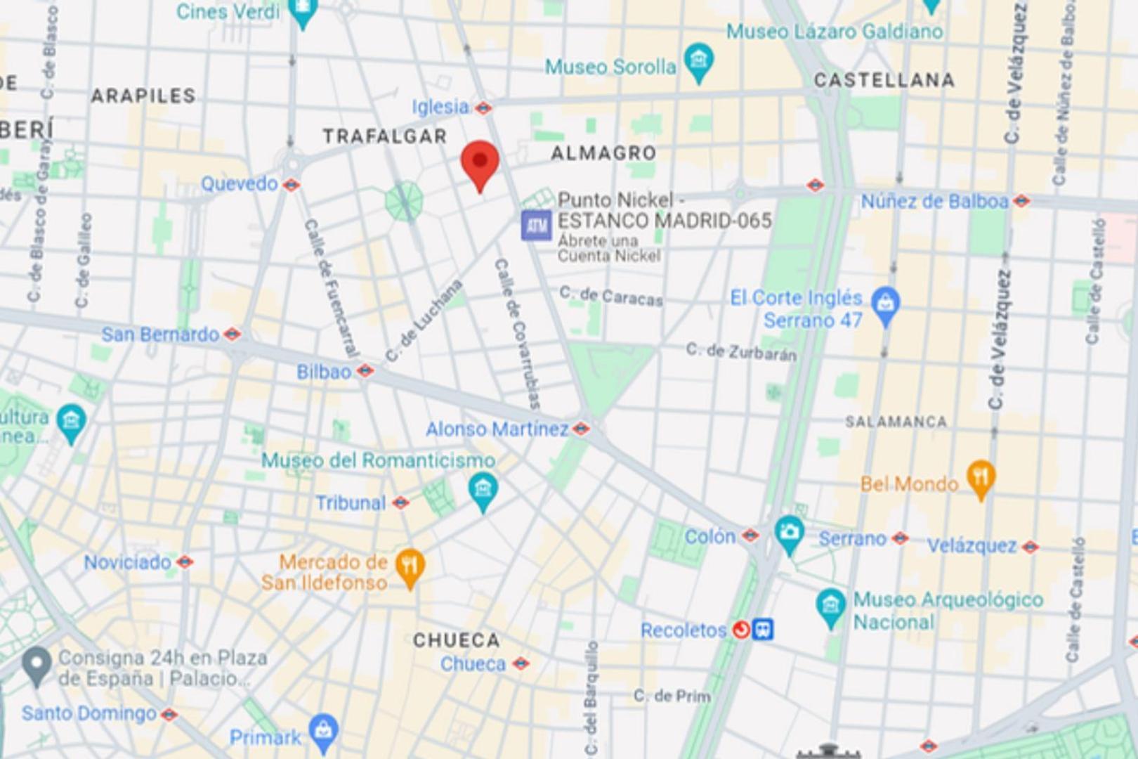 Modern Apt Para 7Pax En Chamberi-Ponzano Madrid Ngoại thất bức ảnh